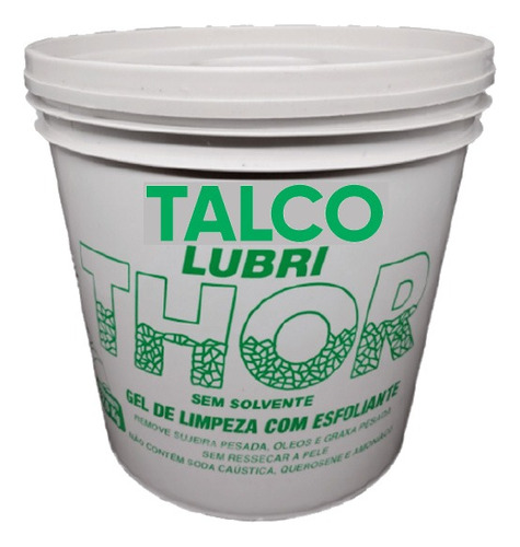 Pasta Gel Lavar Mãos 2,5kg Thor C/esfoliante Microesfera