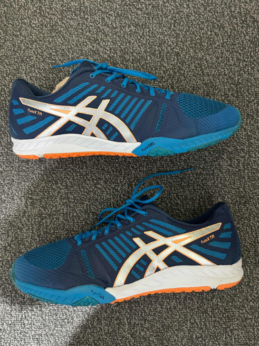 Tenis Asics Training (#28mx) Originales Usado Como Nuevo