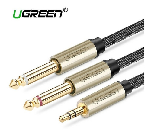 Cable 3.5mm Trs Macho A 2 6.35mm Ts Macho Av126 10618 Ugreen