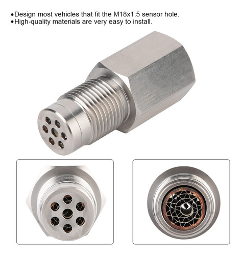 S Adaptador Espaciador Extensor Sensor Oxígeno Coche M18x1.5