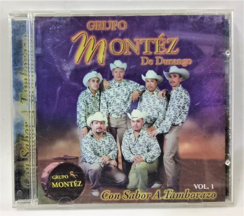 Grupo Montez De Durango Con Sabor A Tamborazo Vol 1 Cd