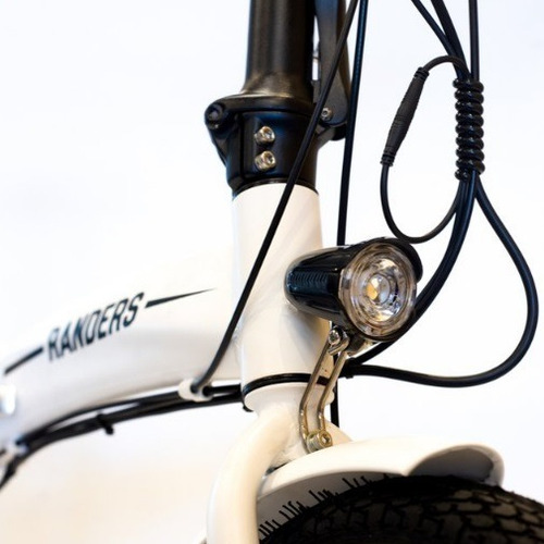 Imagen 6 de 10 de Bicicleta Electrica Plegable Rodado 20 Color Blanco