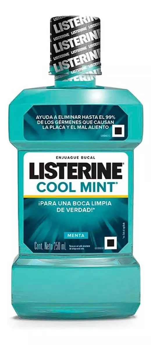 Primera imagen para búsqueda de listerine cool mint