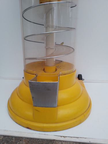 Maquina Expendedora D Juguetes O Chicles, Vintage, Ver Leer Amarilla (Usado)