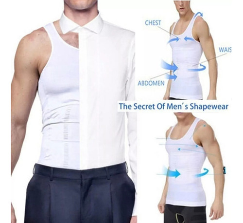 Camiseta Reductora Hombre Faja Hombre Reductora Poleras Comp