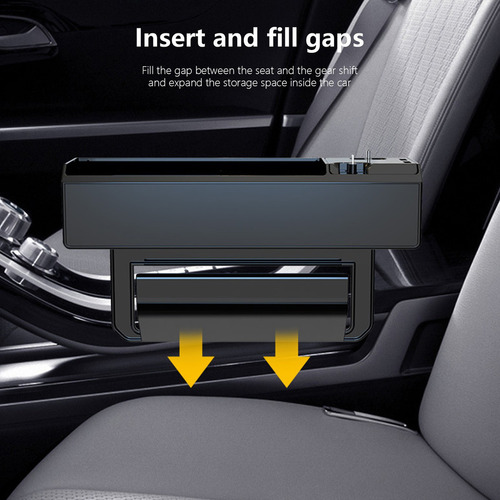 - Caja De Almacenamiento Con Hendidura For Asiento De Coche