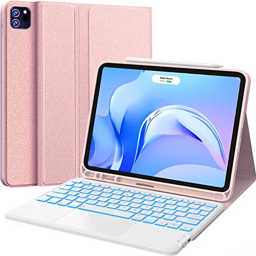 Chesona iPad Pro 11 Inch Case With Keyboar B0bts7qcns_210424