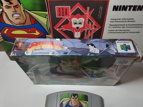 Superman The New Superman Adventures Nintendo 64. (Usado)