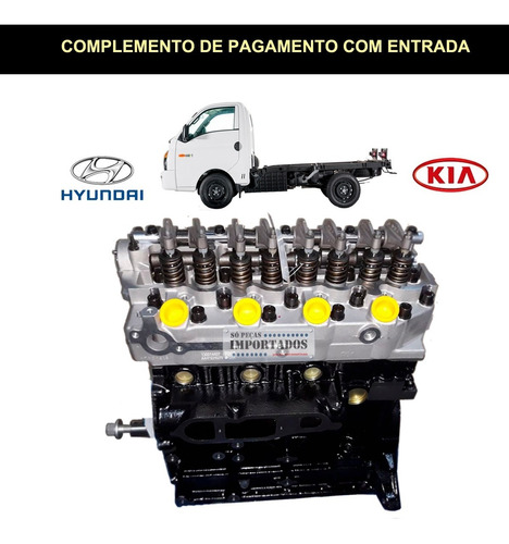 Motor Hr 2.5 E K2500 Novo 0km Complemento De Pagamento 