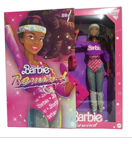 Barbie Rewind 80s Workin' Out/ Ejercicios Con Accesorios