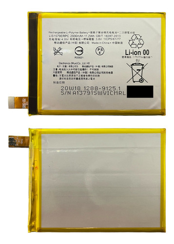 Bateria Compatible Con Sony Xperia Z3 Plus Lis1579erpc