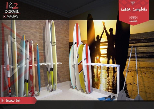 Imagem 26 de 30 de Apartamento Em Vila Tupi, Praia Grande/sp De 57m² 1 Quartos À Venda Por R$ 322.940,00 - Ap1870381-s