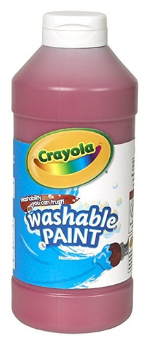 Crayola Lavable Paint 16 Oz Rojo