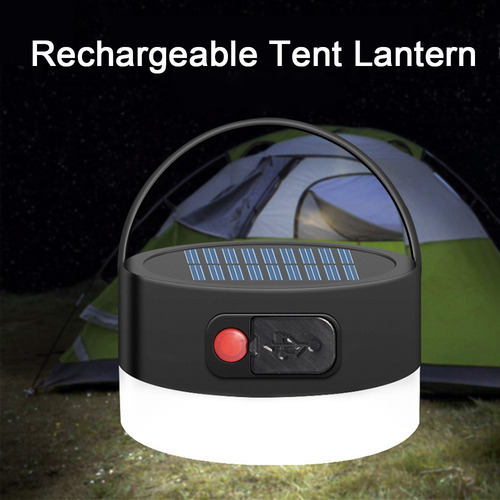 Imagem 3 de 9 de Multifuncional Camping Lanterna Ip55 Impermeável Recarregá