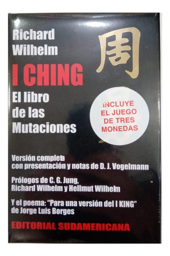 I Ching El Libro De Las Mutaciones Incluye Monedas Wilhelm R
