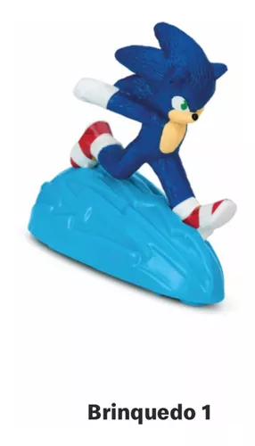 Boneco Sonic 2 Mc Donalds Lanchefeliz Brinquedo 1