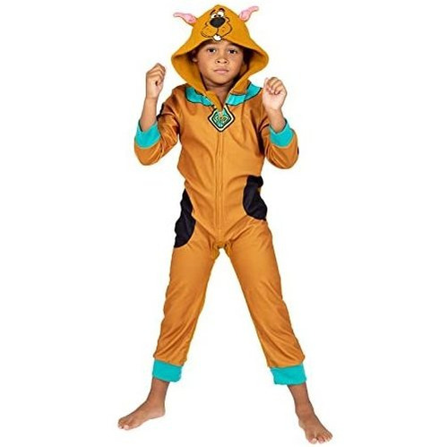 Scooby-doo - Pijama De Forro Polar Con Cremallera Para Niños