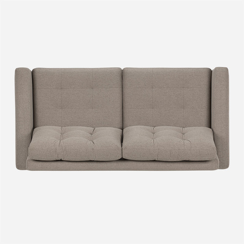 Sofá Rosen Petry 3 Cuerpos Tela Wicker