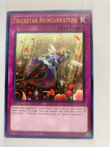 Trickstar Reincarnation Rara Yugioh