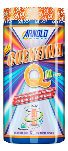 Coenzima Q10 Plus Ubiquinol Coq10 (120 Caps De 200mg) Arnold Sabor Sem sabor
