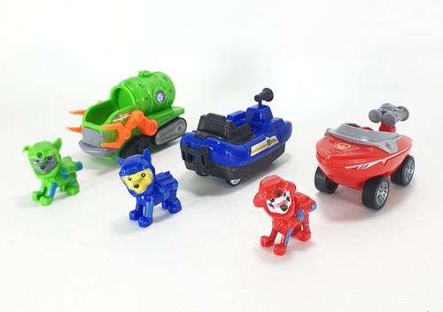Paw Patrol Jueguete X 6 Patrulla Canina Nuevos Modelos Juego