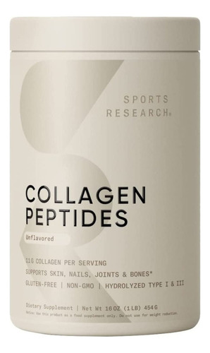 Colageno Polvo Sports Research - G A $68 - g a $708