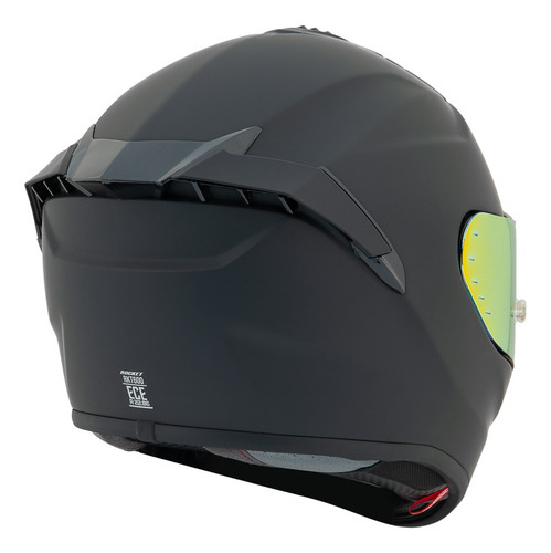 Casco Integral Rkt 600 Joe Rocket Doble Visor Ece Negro Solido L