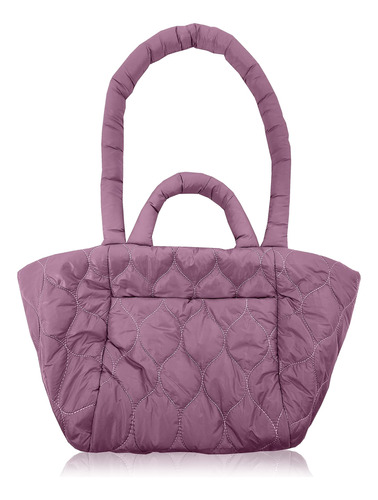 Bolso Acolchado Para Mujer, Bolso De Hombro Acolchado Suave,