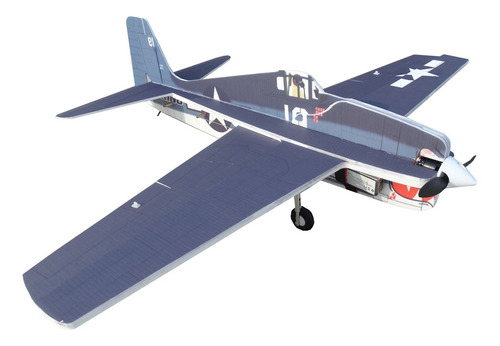 F6f 975mm Envergadura Pp Avión Rc 3d Acrobacia Acrobática Av