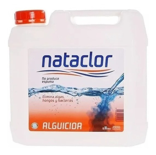 Alguicida Clasico Nataclor X 10lt. Para Pileta