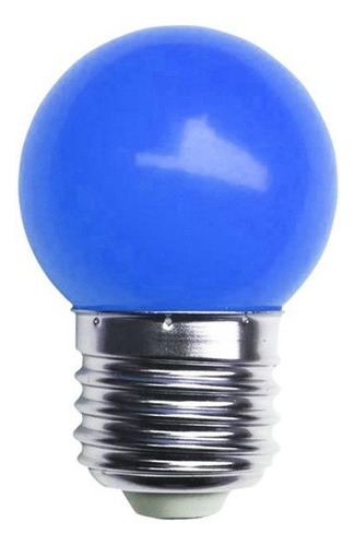 Lampada Led Bolinha Galaxy E27 3wx127v Azul 1231