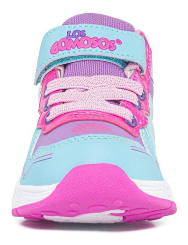 Tenis Con Luces Flysan Azul Para Niña Los Gomosos