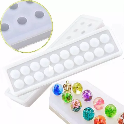 Silicone Mold Jewelry Resin Set for DIY Pendant Bead Necklace Bracelet  Jewelry Mold Making Craft