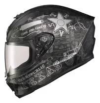 Comprar Casco Scorpion Exo Exo-r420 Full-face Lone Star Neg\u002Fpla Xl