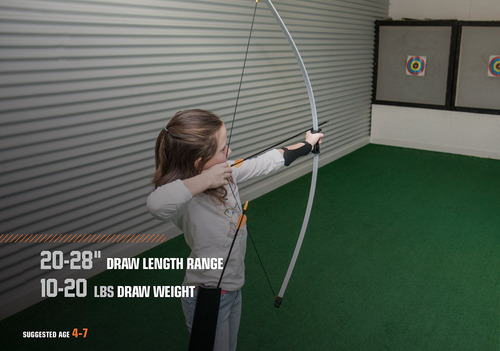 Arco Cruzado Bear Archery Para Jóvenes Modelo 20lb 28 Pulgad Gris Ambidiestro