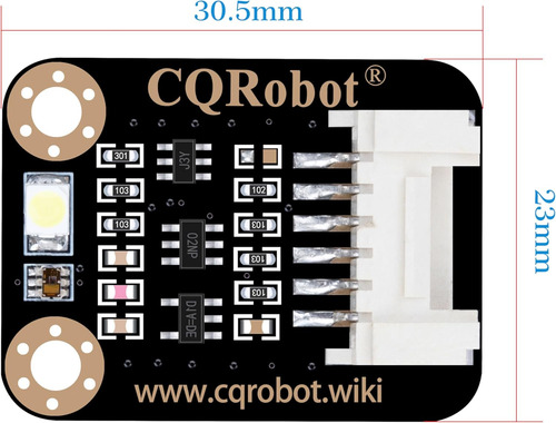 Sensor De Color Tcs34725fn Compatible Con Raspberry Pi/ardui