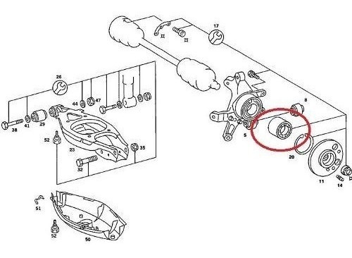 Retentor Traseiro Virabrequim Volvo S40 / V40 2.0 T4 00-03