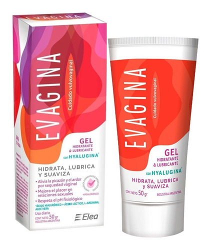 Evagina Gel Íntimo Hidratante Lubricante Suavizante Vaginal