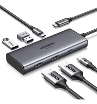 Comprar Hub Usb-c Revodok A Usb-a Y Usb-c 3.0 Pd100w Hdmi Ugreen