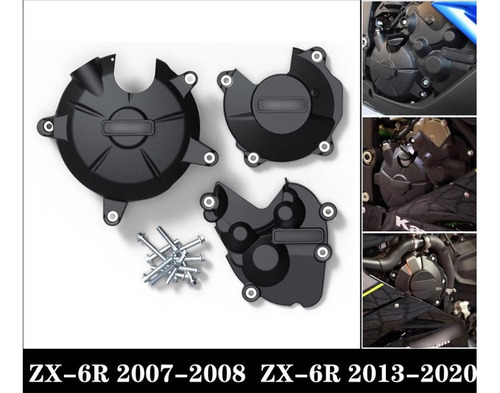 Protectores De Motor Para Kawasaki Para Ninja Zx-6r 636