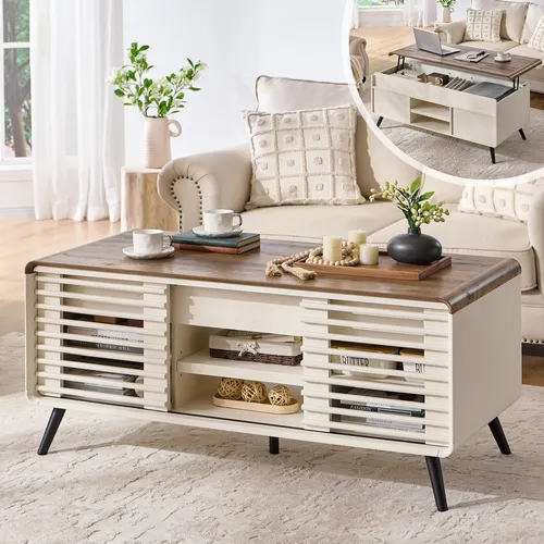 Redlemon Mesa Auxiliar Elevable De 48 Pulgadas Con Puerta C.
