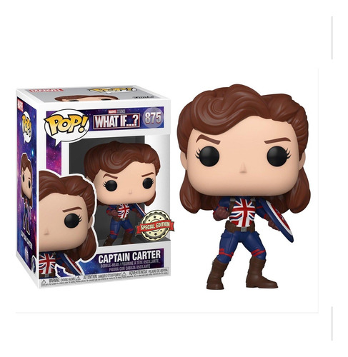 Funko Pop What If Captain Carter 875