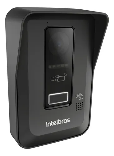 Portero eléctrico Intelbras Allo WT7 negro
