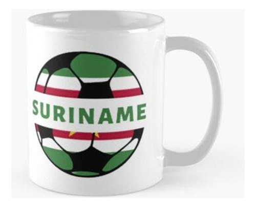 Taza Surinam Fútbol Calidad Premium