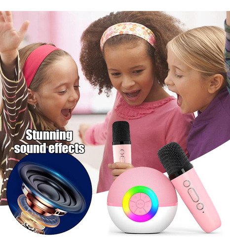 Micrófono Bluetooth Karaoke Divertido Cambiador De Voz Para