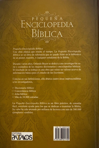 Enciclopedia Biblica Boyer, Orlando Boyer, Estudio