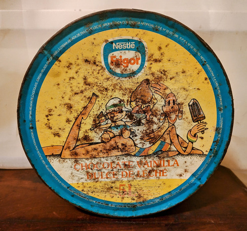 Antigua Lata Nestlé Frigor (Usado)