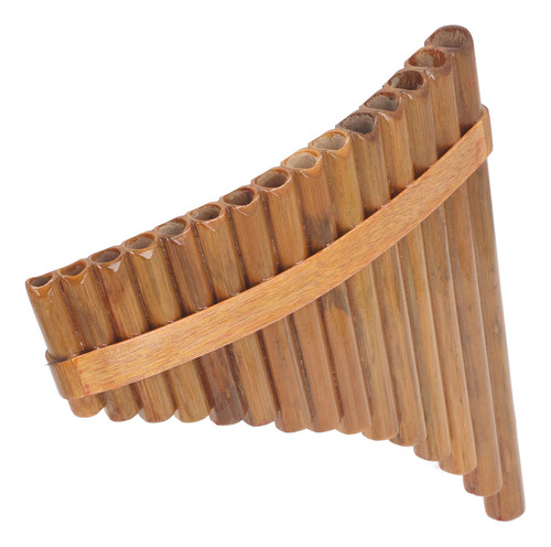 Flauta Profesional Pan Pipe Musical Panpipe 15 Tubos En Form