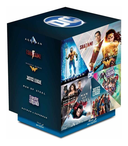 Dc Héroes Colección Box Set 7 Película Blu-ray