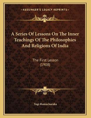 Libro A Series Of Lessons On The Inner Teachings Of The P...